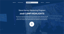 Desktop Screenshot of harveyfoundation.com